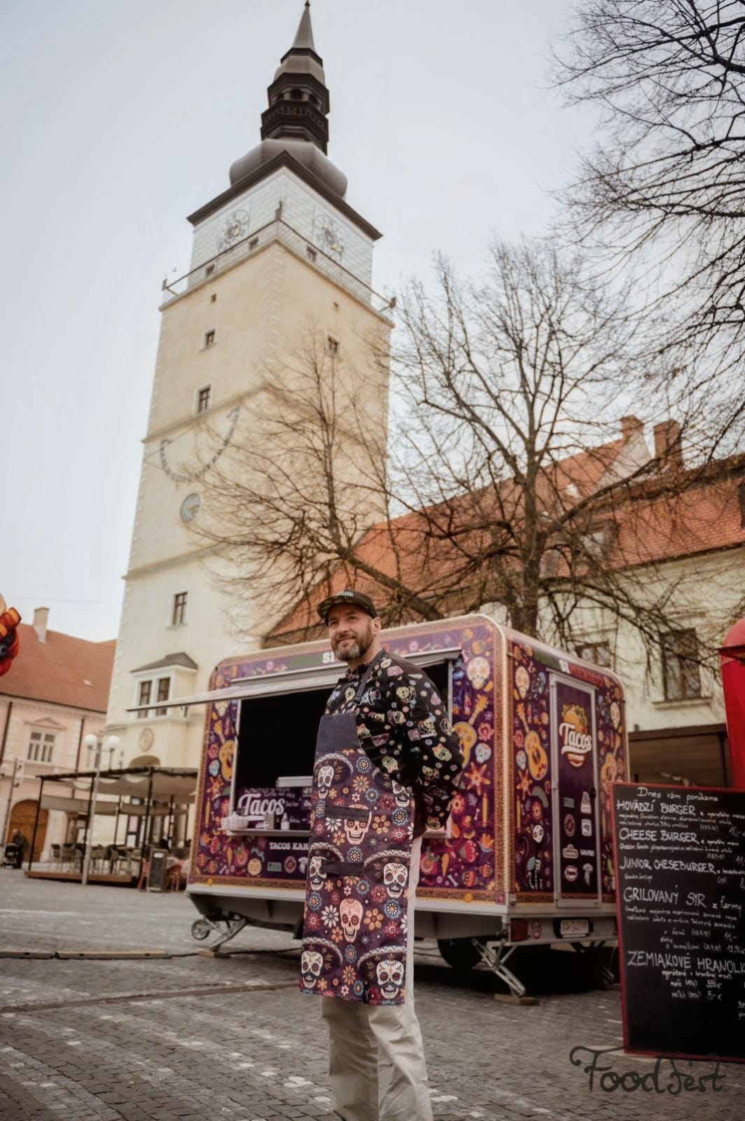 Truck na námestí v Trnave